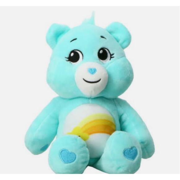 Care Bears Stuffed Animal Plush Wish‎ Bear Green - Picture 1 of 2